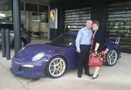 Drew Dutton and his wife Stacey