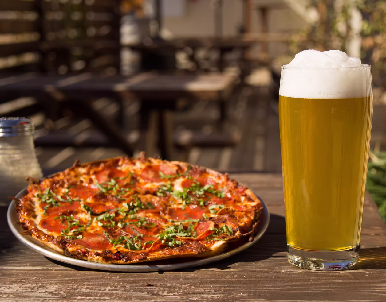 Pizza Beer Ad